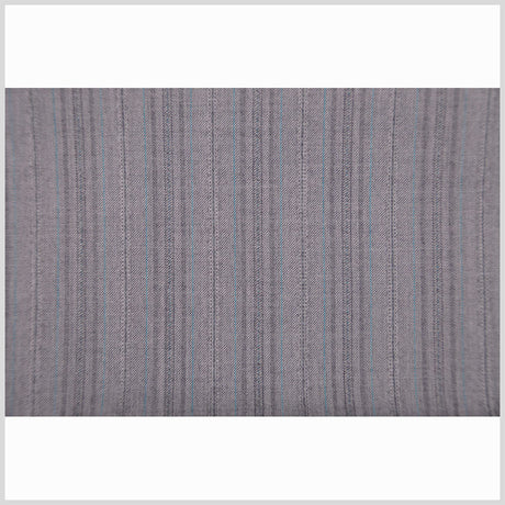 Light Gray/Sky Blue Striped Suiting