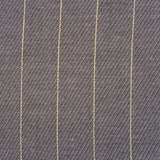 Italian Multicolor Striped Wool-Blend Suiting