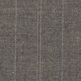 Light Moss/Navy/Baby Blue/Tan Striped Suiting