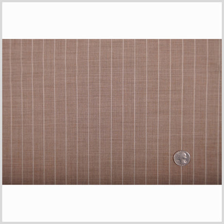 Beige/Ivory Striped Suiting
