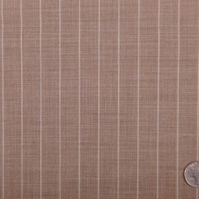 Beige/Ivory Striped Suiting