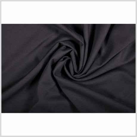 Black Wool-Lycra Suiting