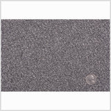 Italian Black, White and December Sky Heathered Wool Twill