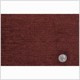 Red Brown/Gold Solid Chenille