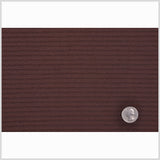 Chicory Coffee Channel-Quilted Wool Woven