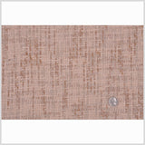 Famous NYC Designer Beige/Tan Solid Woven