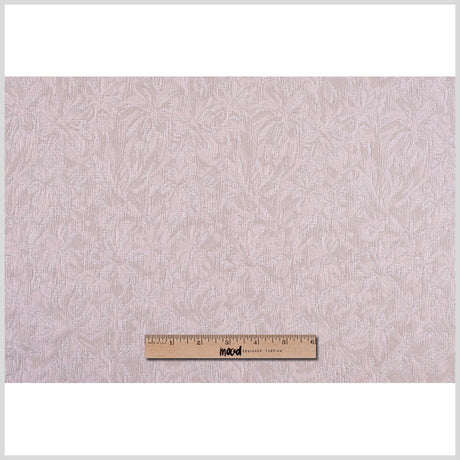 Metallic Gold/Peach/Beige Soft Wool Brocade