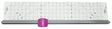 Fabric Cutter With Attached Ruler 27.5in x 6in Pink
