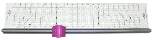 Fabric Cutter With Attached Ruler 27.5in x 6in Pink