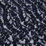 1 Yard Seagull Tulle Lace Fabric MP/P Dalang Embroidered Glorious Pattern 50/52" Wide