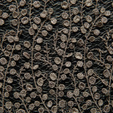 1 Yard Seagull Tulle Lace Fabric MP/P Dalang Embroidered Glorious Pattern 50/52" Wide