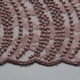 1 Yard Seagull Tulle Lace Fabric MP/P Dalang Embroidered Exquisite Design 50/52" Wide