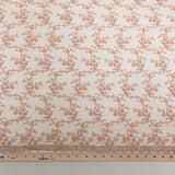 1 Yard Tulle Lace Fabric with Embroidered Chemical Scallop Edge, 50/52" Wide
