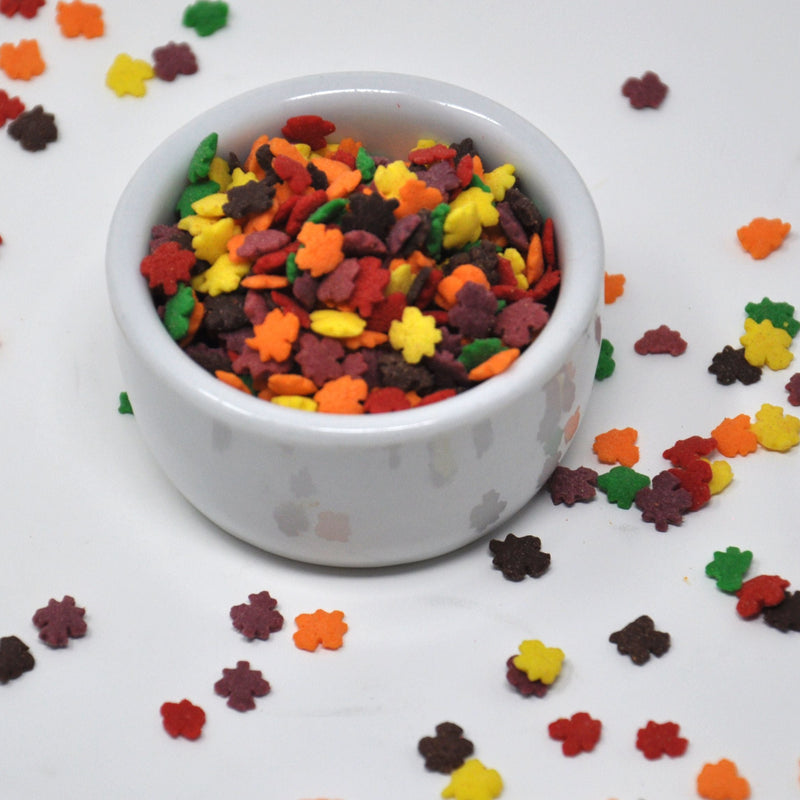 Autumn Leaf Sequin Shapes