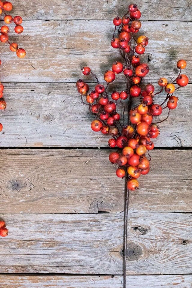 30” Fall Crabapple Spray