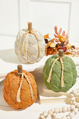 7.87" Resin Harvest Pumpkin