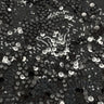 Fame Stretch Mesh Sequin Polyester Fabric - Embroidered Sequins, 50" Width, 2-Way Stretch (1 Yard)