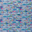 Swim Knit Fancy Fish Nylon Spandex 4-Way Stretch