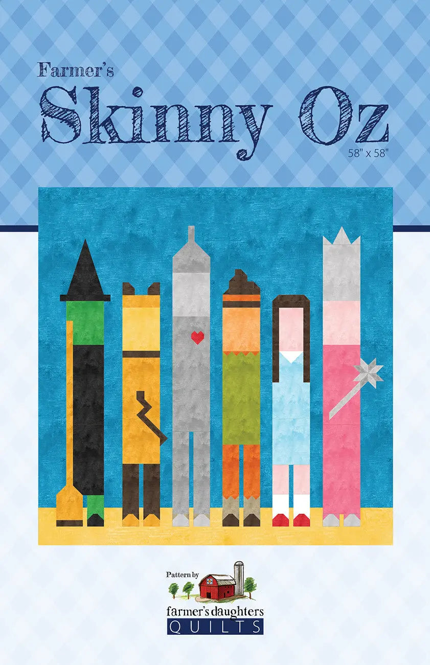 Quilt Pattern Farmer's Skinny Oz 58in x 58in
