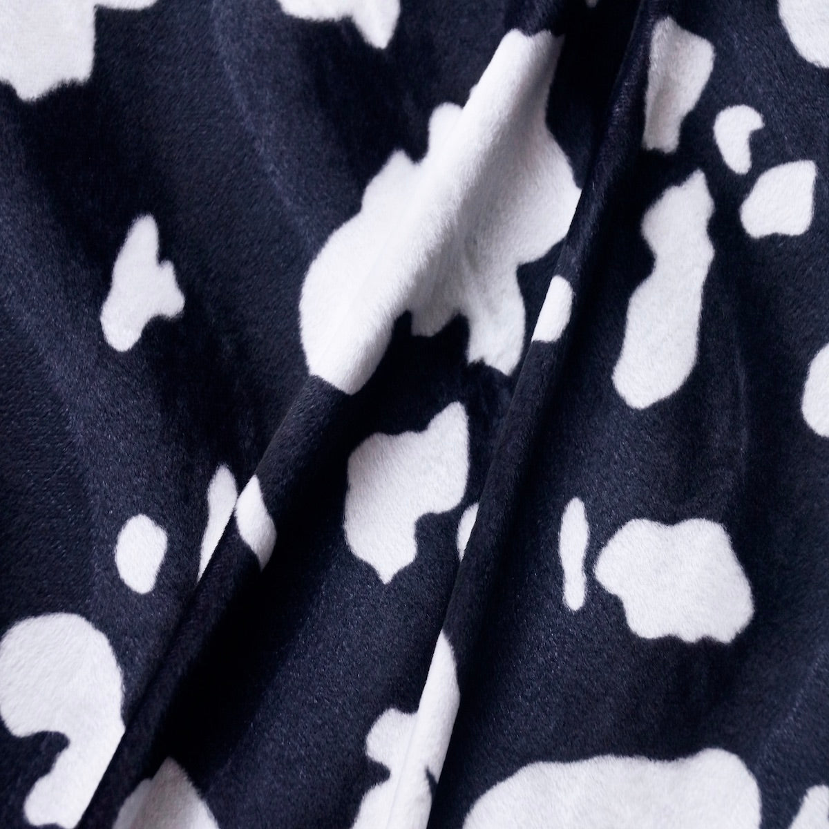 Faux Fur Cow Print Velboa Fabric