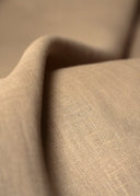 1 Yard Natural Pre Shrunk Pure Linen Fabric, Midweight Solid 60 Inches Wide