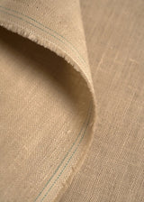 1 Yard Natural Pre Shrunk Pure Linen Fabric, Midweight Solid 60 Inches Wide
