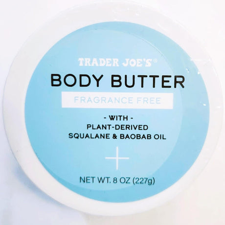 Trader Joe’s Fragrance-Free Body Butter - Moisturize and Repair Dry Skin | 8 Oz