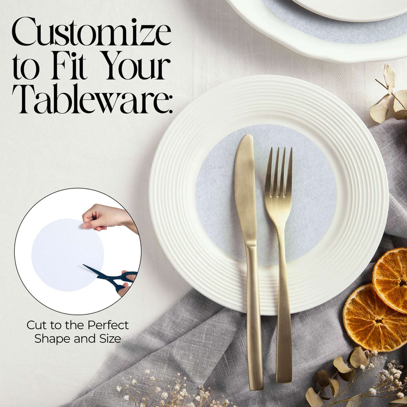 Felt Dish & Plate Protection Dividers 48-Piece Set