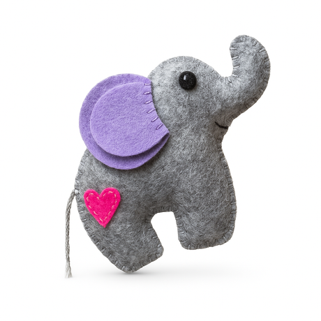 Felt Elephant Craft Kit for Kids