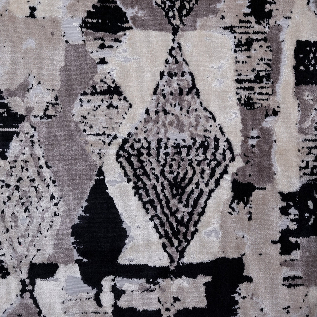 Cut Velvet Upholstery Fabric Fez Modern Moroccan Rug Pattern