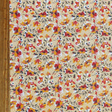 Swim Knit Poly Spandex Fiery Floral 4-Way Stretch