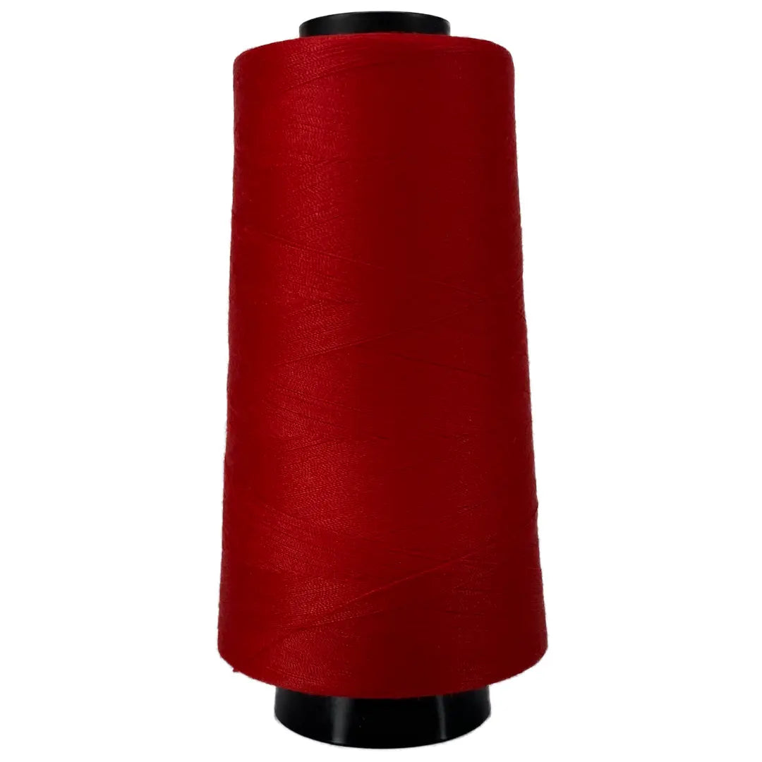 Polyester Quilters Thread Fiesta Red 3000 Yards