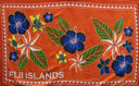 Polyester Sarong Fiji Islands Tropical Flowers Banana Leaf