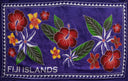 Polyester Sarong Fiji Islands Tropical Flowers Banana Leaf