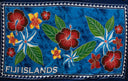 Polyester Sarong Fiji Islands Tropical Flowers Banana Leaf
