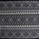 Cotton Barkcloth Fabric Fijian Geometric Design