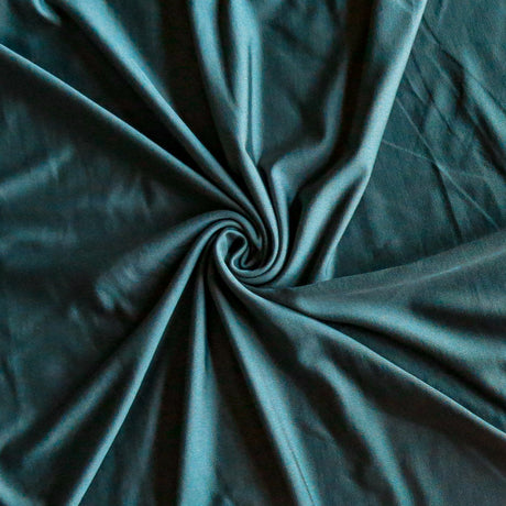 Athletic Wickaway Midweight Lycra Jersey Knit Fabric in Fir Green