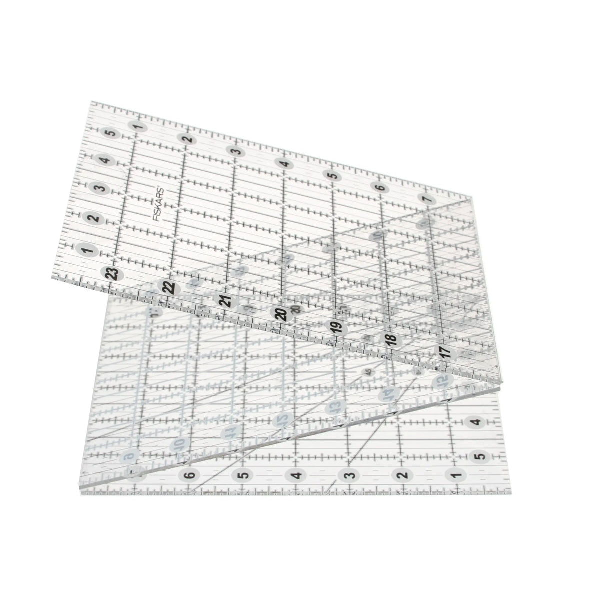 Acrylic Folding Quilting Ruler 6x24 Clear
