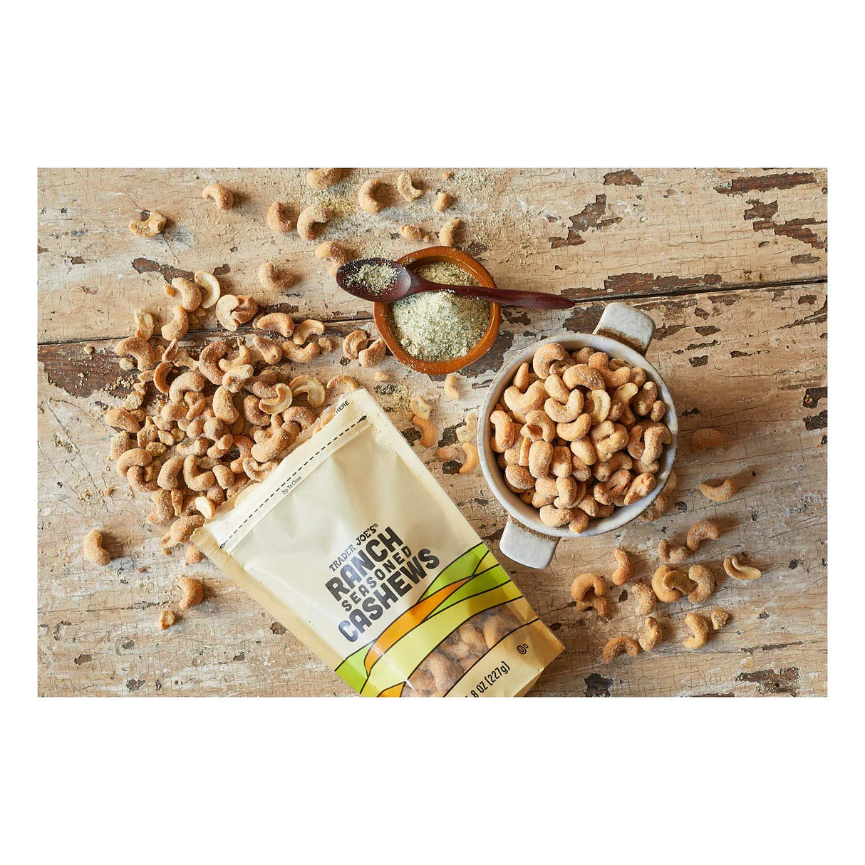 Ranch Seasoned Cashews 8 oz