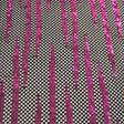 Flair Stretch Netting Sequin Fabric - Embroidered Sequin Nylon Spandex Fabric, Black/Turquoise, 52/54" Cut Width, 50" Usable Width (1 Yard)