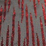 Sequin Stretch Mesh Black