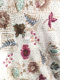 Floral Garden Printed Fleece Fabric