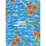 Island Palm Trees Fleece Fabric by the Yard