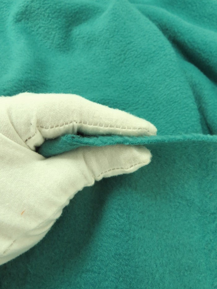 Solid Polar Fleece Fabric Ivory