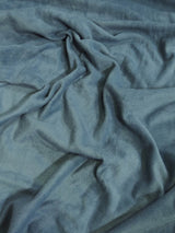 Solid Polar Fleece Fabric Denim Blue