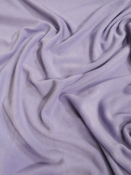 Solid Lavender Polar Fleece Fabric