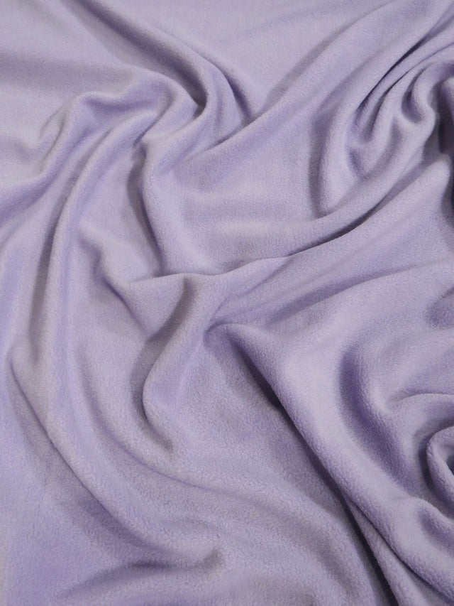 Solid Lavender Polar Fleece Fabric