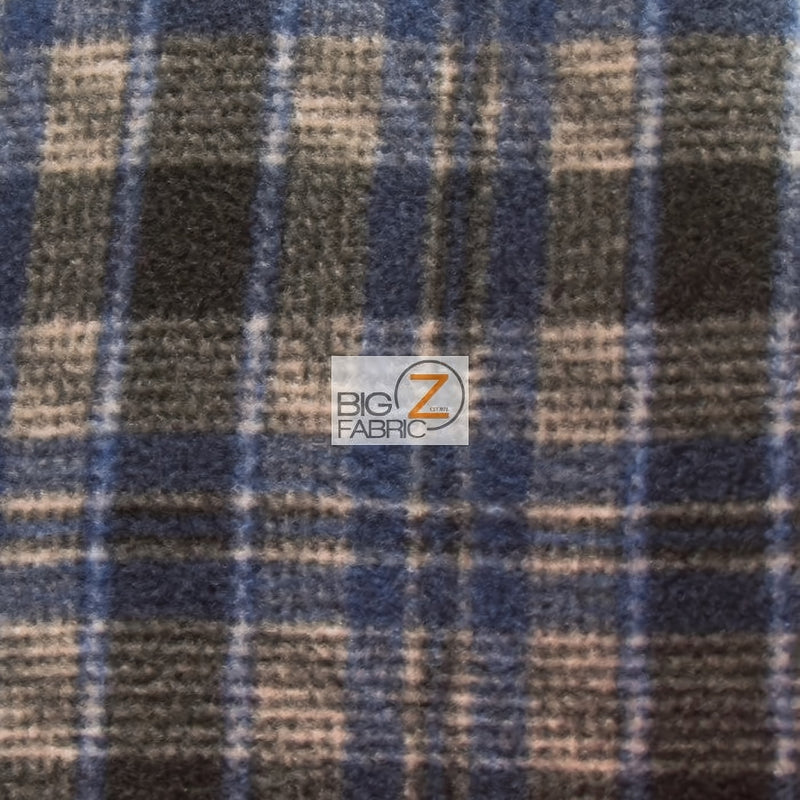 Scott Checkered Fleece Fabric