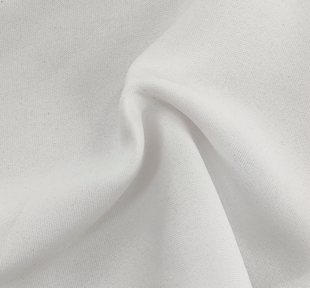 1 Yard Fleece Solid White Fabric 58 to 60 Inche Wide 100% Polyester