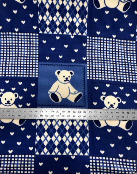 Polyester Non-Stretch Anti Pill Assorted Soft Fleece Fabric - Assorted Designs, 58-60 Inches Wide